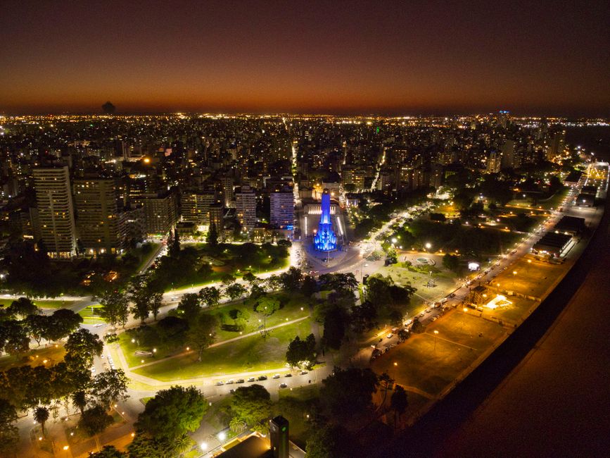 Vista de Rosario, Argentina