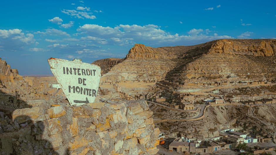 Vista de Nador, Marruecos
