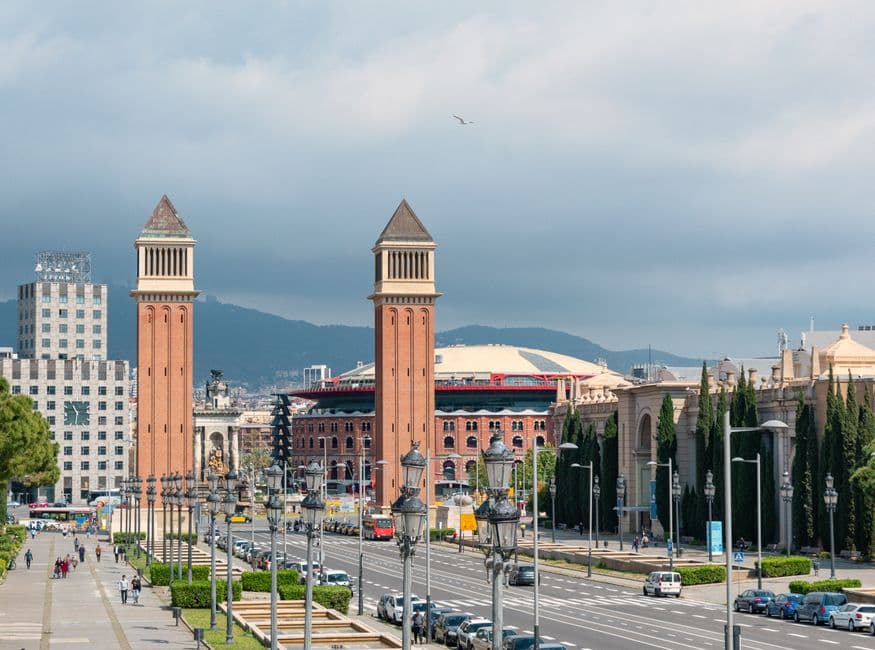 Vista de Viladecans, España
