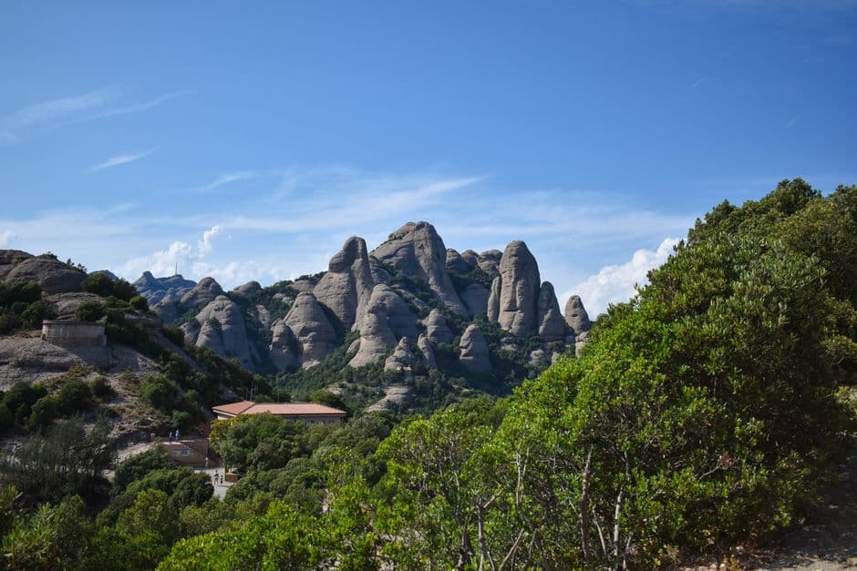 Monasterio de Montserrat en Cataluña, en la sala de chat de Olesa de Montserrat