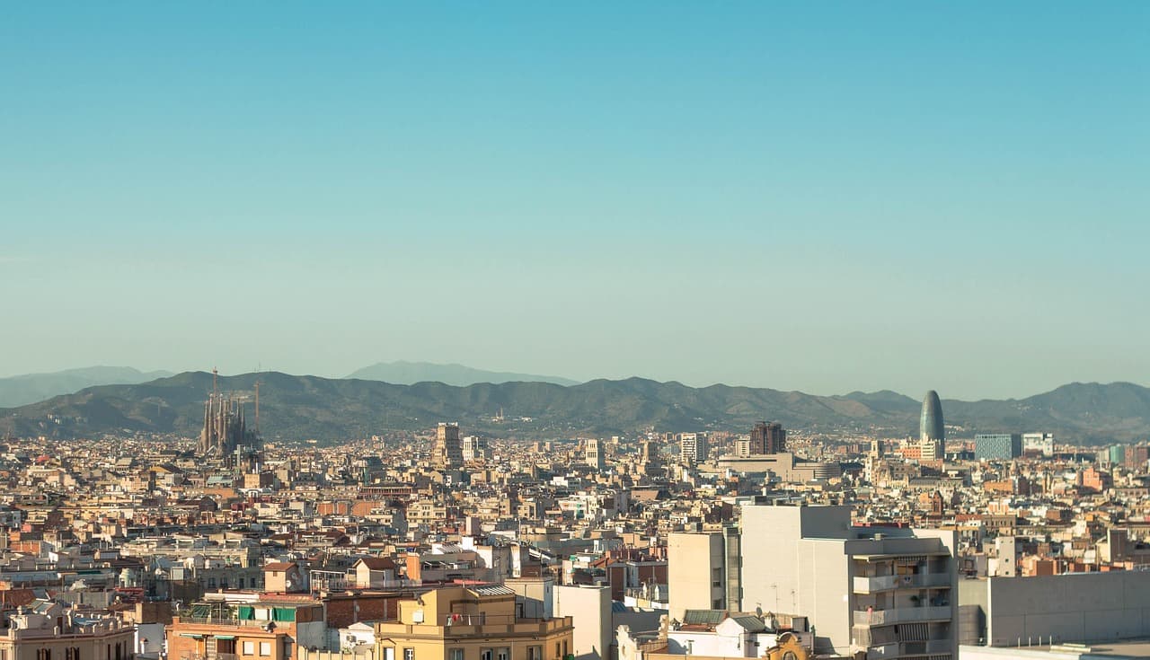 Vista de Manlleu, España