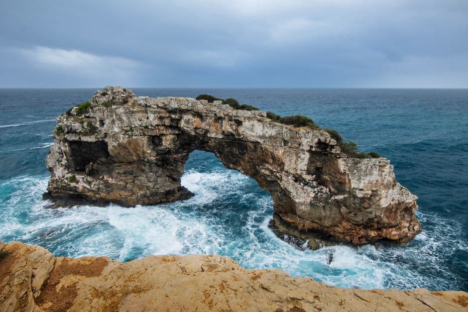 Vista de Santanyí, España