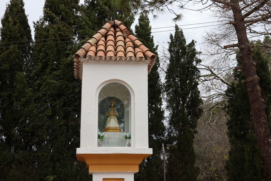 Encantador santuario religioso, en la sala de chat de El Puig de Santa Maria