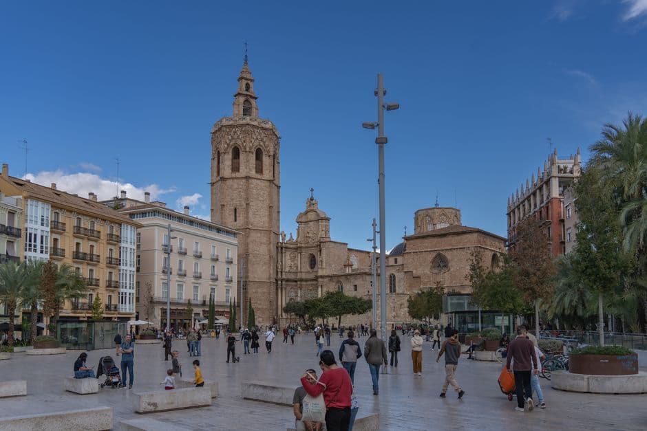Vista de La Pobla de Farnals, España