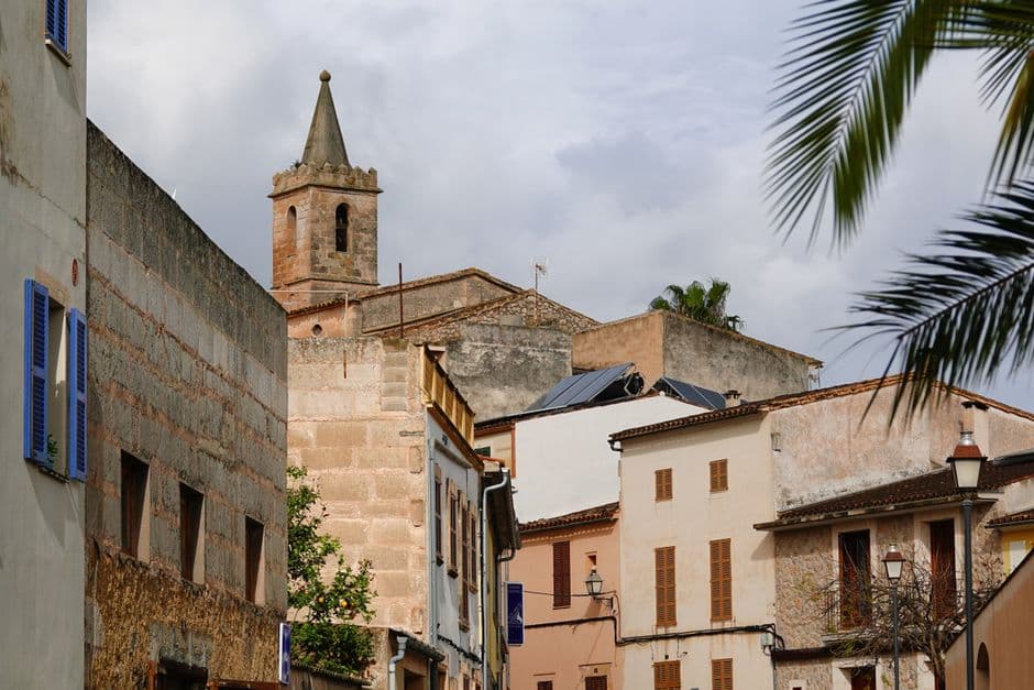 Vista de Sant Llorenç des Cardassar, España