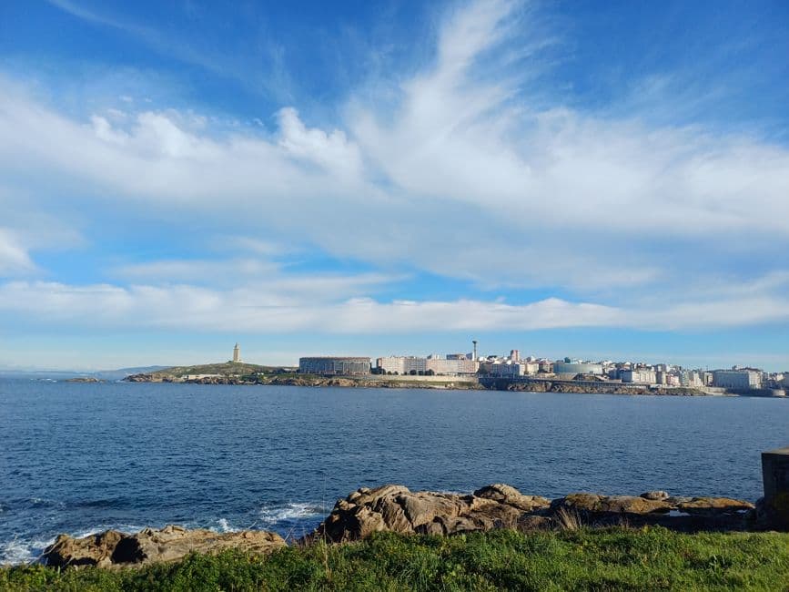 Vista de Narón, España