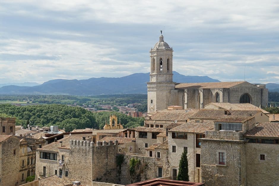 Vista de Olot, España