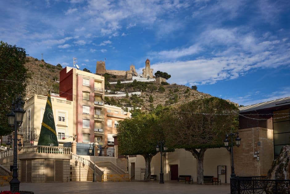 Vista de Petrer, España