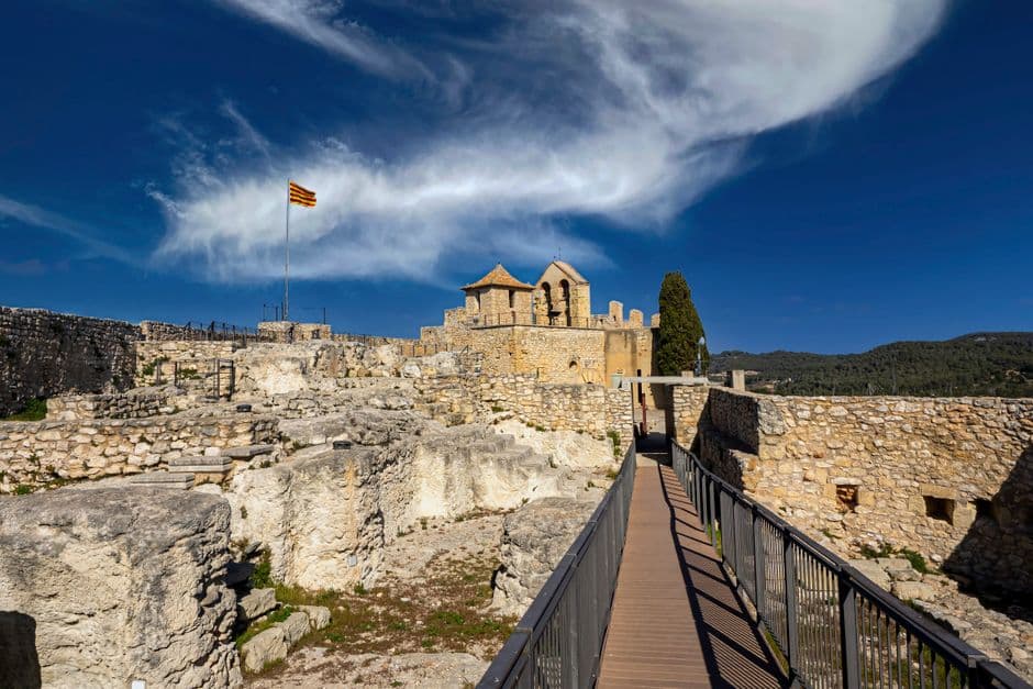 Vista de Calafell, España