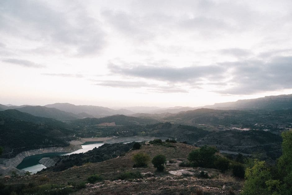 Vista de Amposta, España