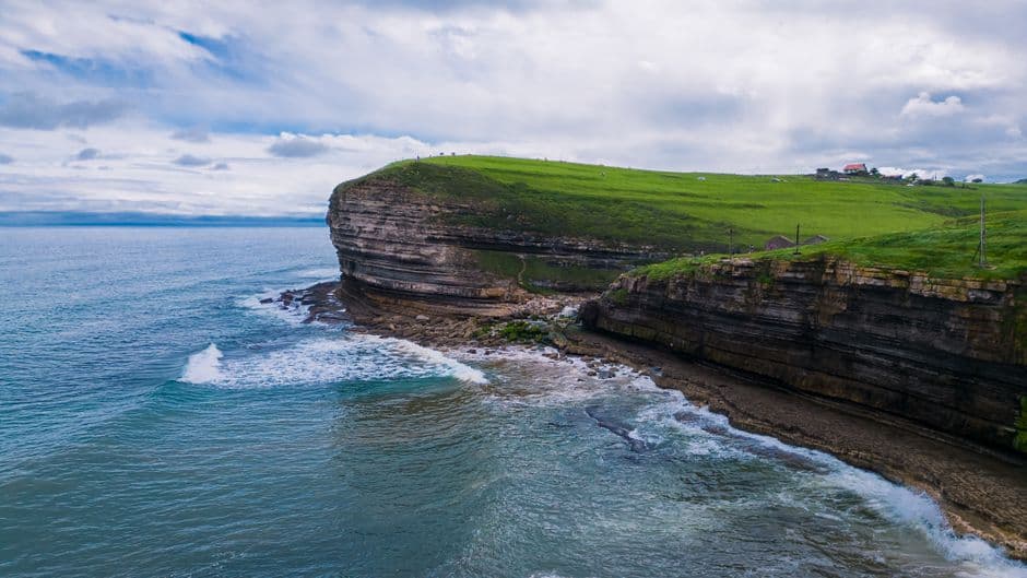 Vista de Castrillón, España
