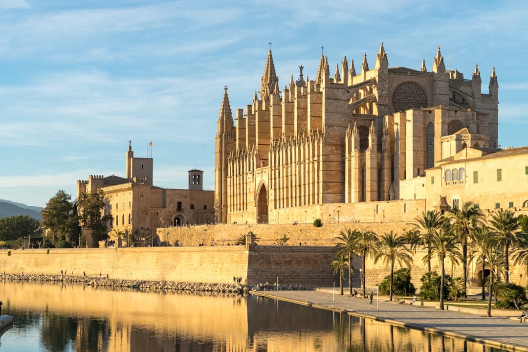 Vista de La Nucia, España