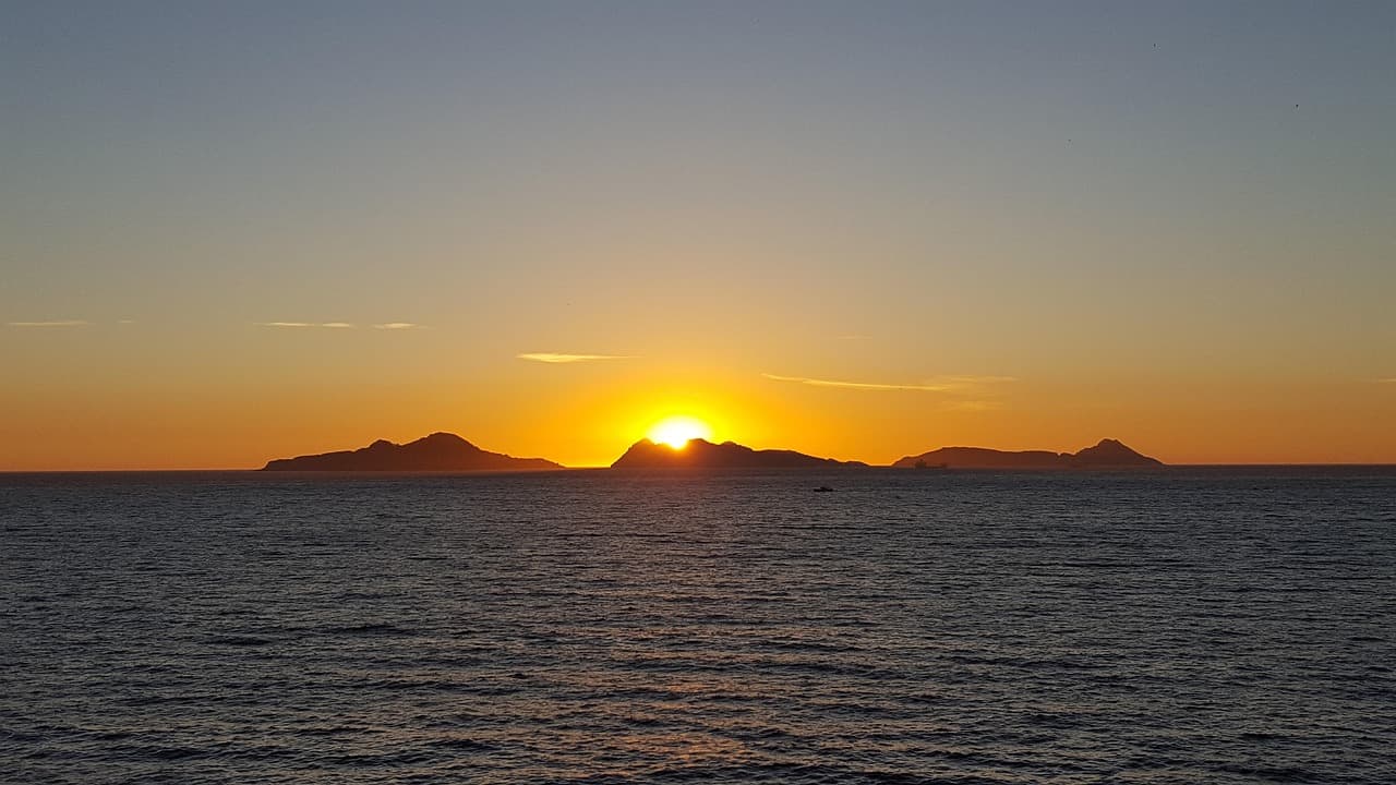Vista de Nigrán, España