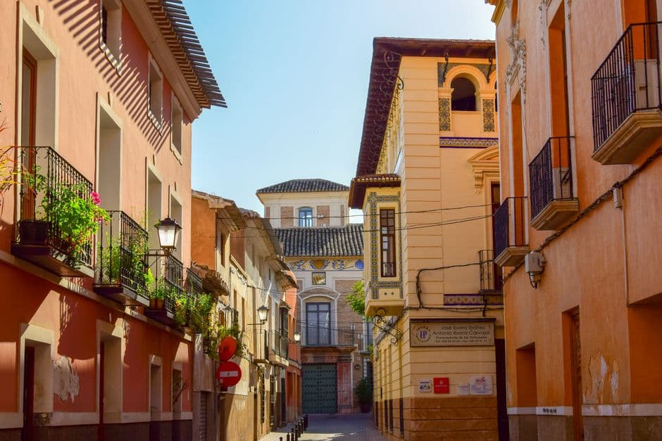 Vista de Mula, España