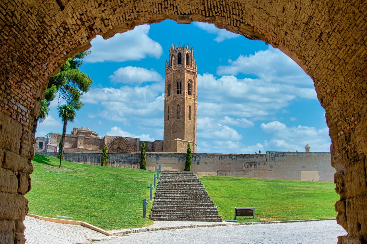 Vista de Balaguer, España