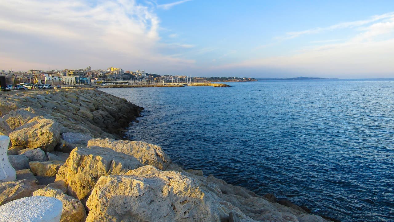 Vista de Cunit, España