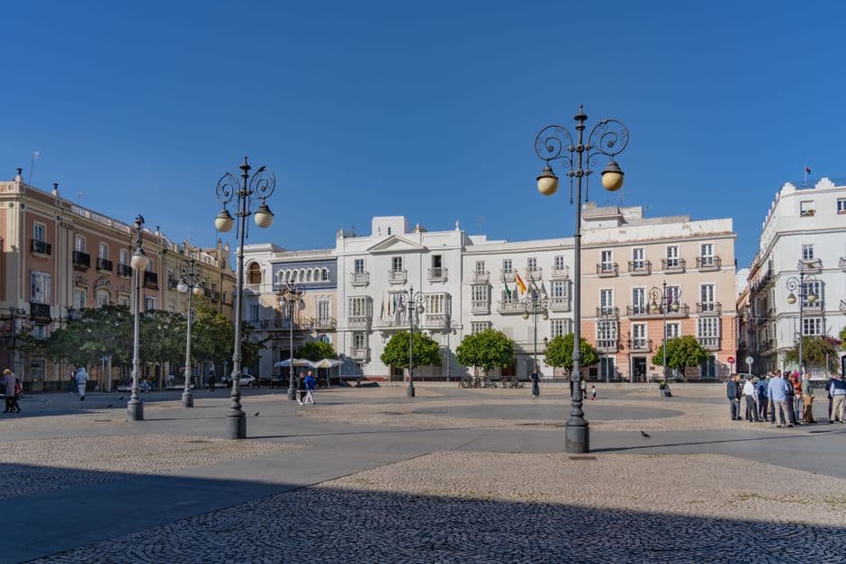 Vista de Velilla de San Antonio, España