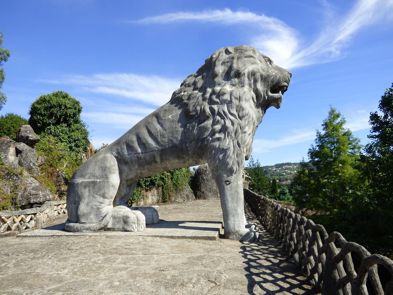 Vista de Betanzos, España
