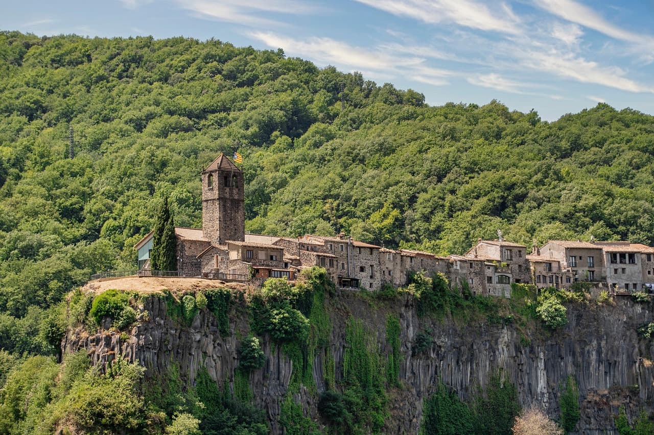 Vista de Ripoll, España