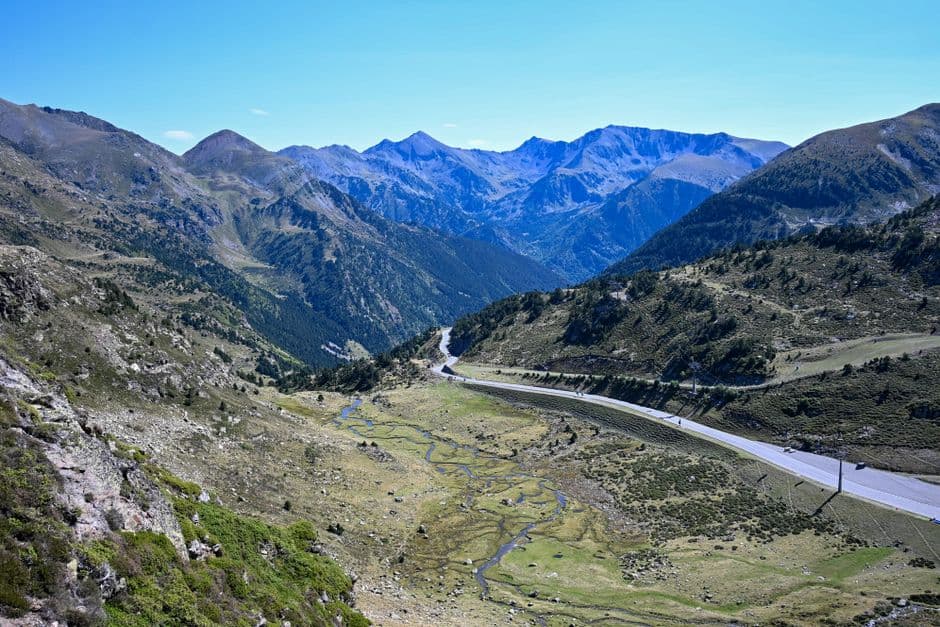 Vista de Binéfar, España