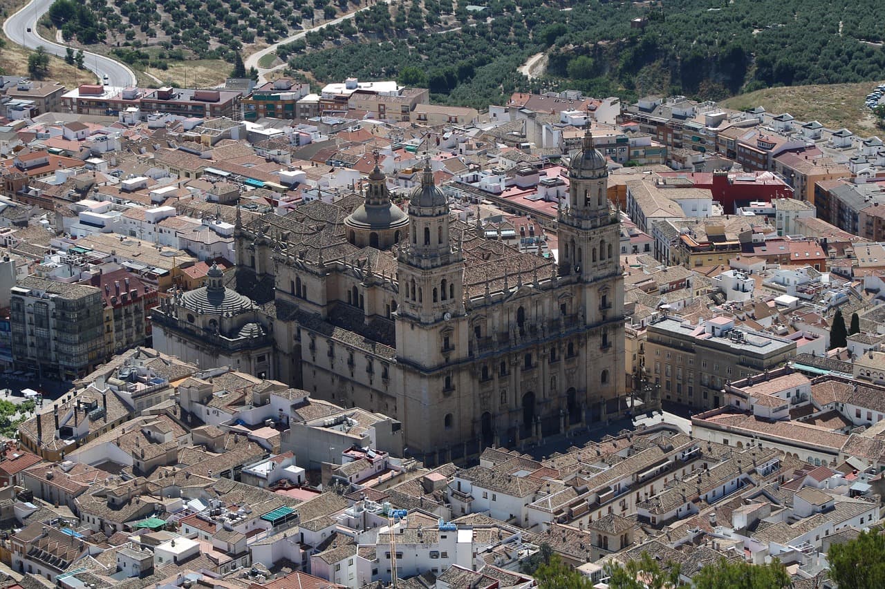 Vista de Alcaudete, España