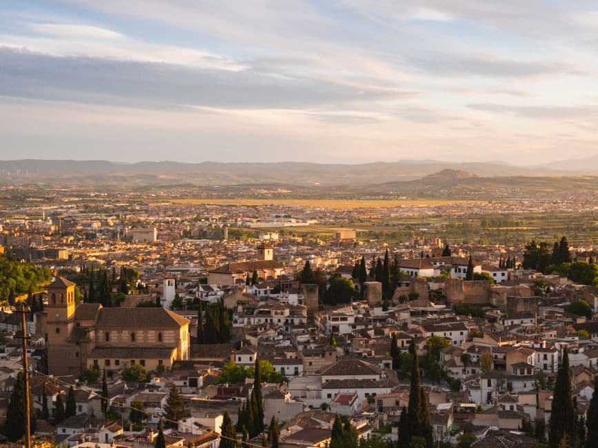 Paisaje soleado de una ciudad, en la sala de chat de Mérida