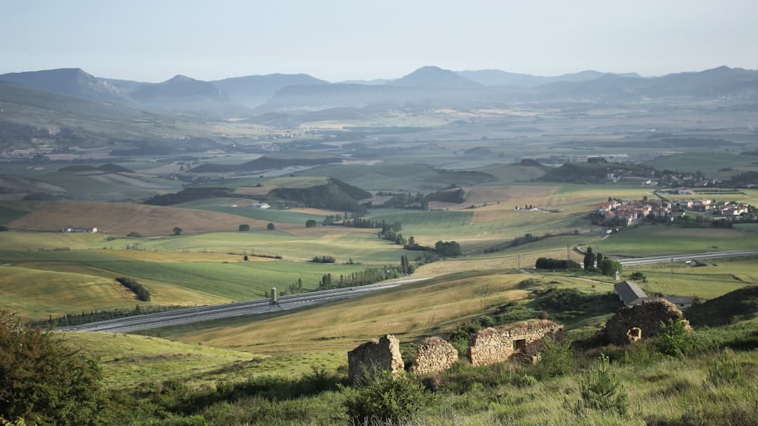 Vista de Villava/Atarrabia, España