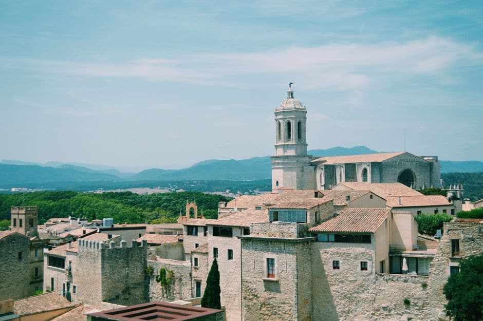 Vista de Llagostera, España