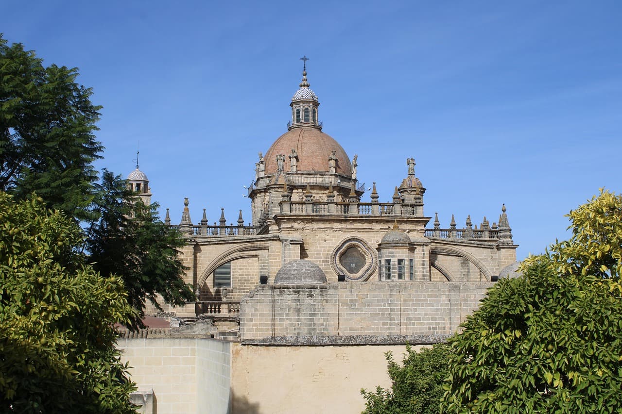 Vista de Jerez de los Caballeros, España