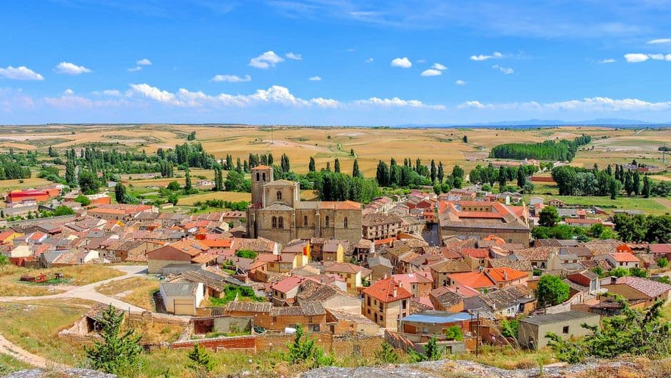 Vista de Tudela de Duero, España