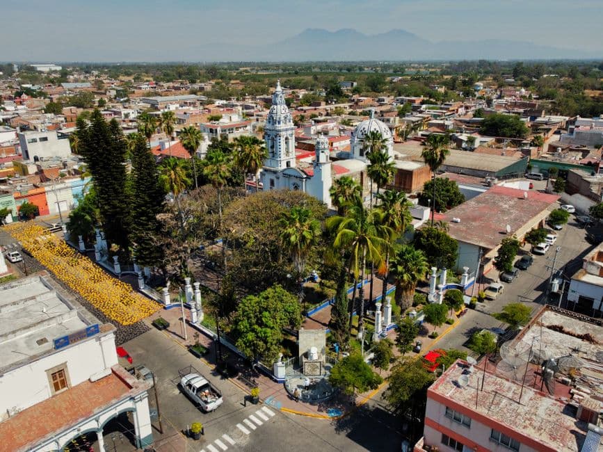 Vista de San Martín Texmelucan, México