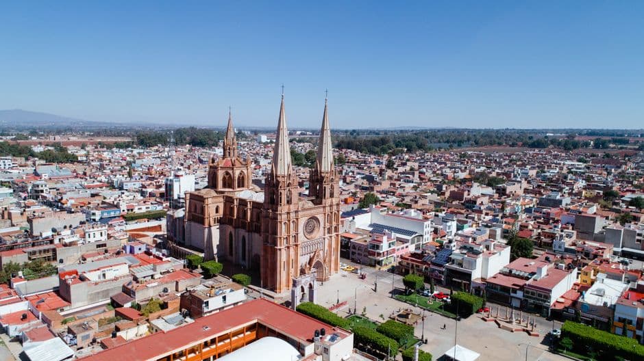Vista de San Juan de los Lagos, México