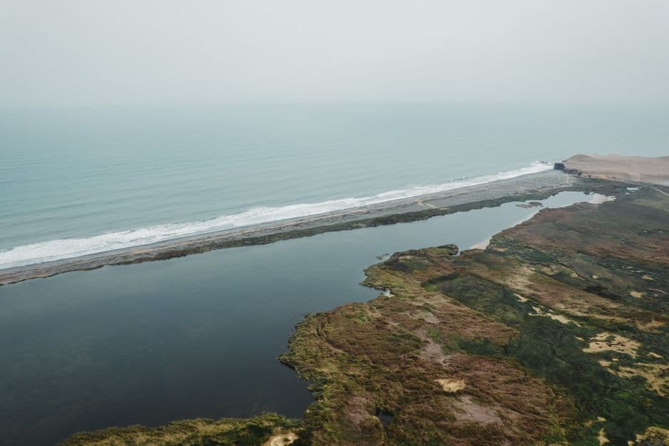 Vista de Huacho, Perú