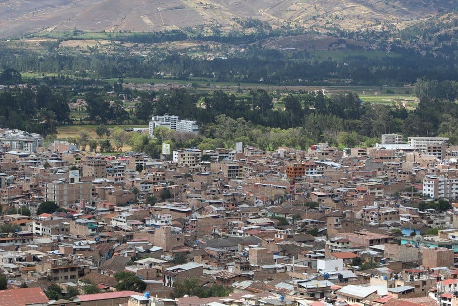 Vista de Cajamarca, Perú