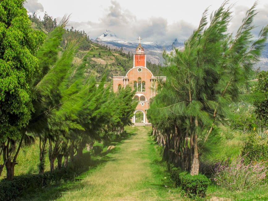 Vista de Huaraz, Perú