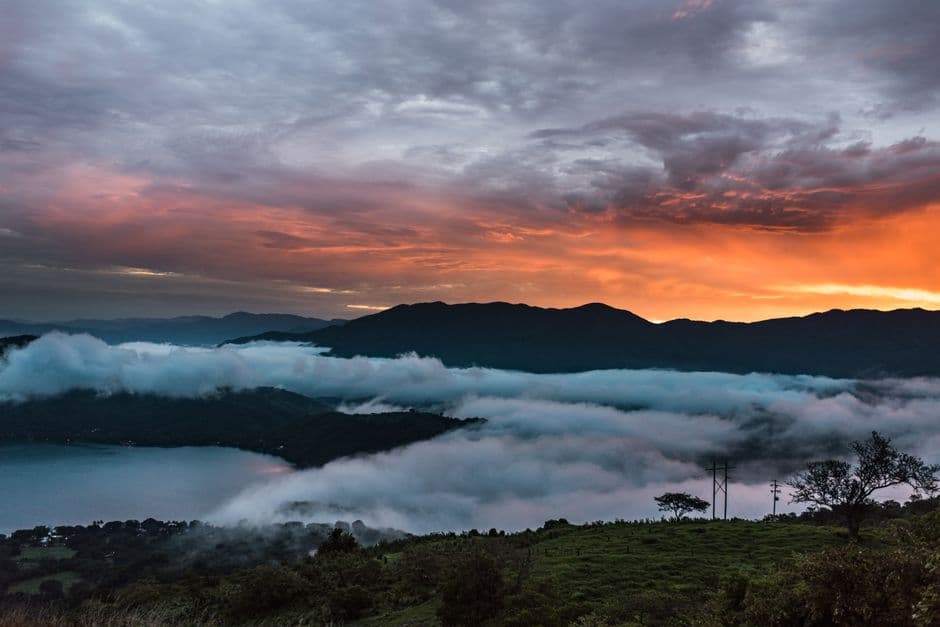 Vista de Santa Lucía del Camino, México