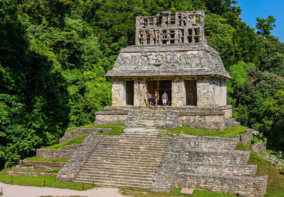 Vista de Palenque, México