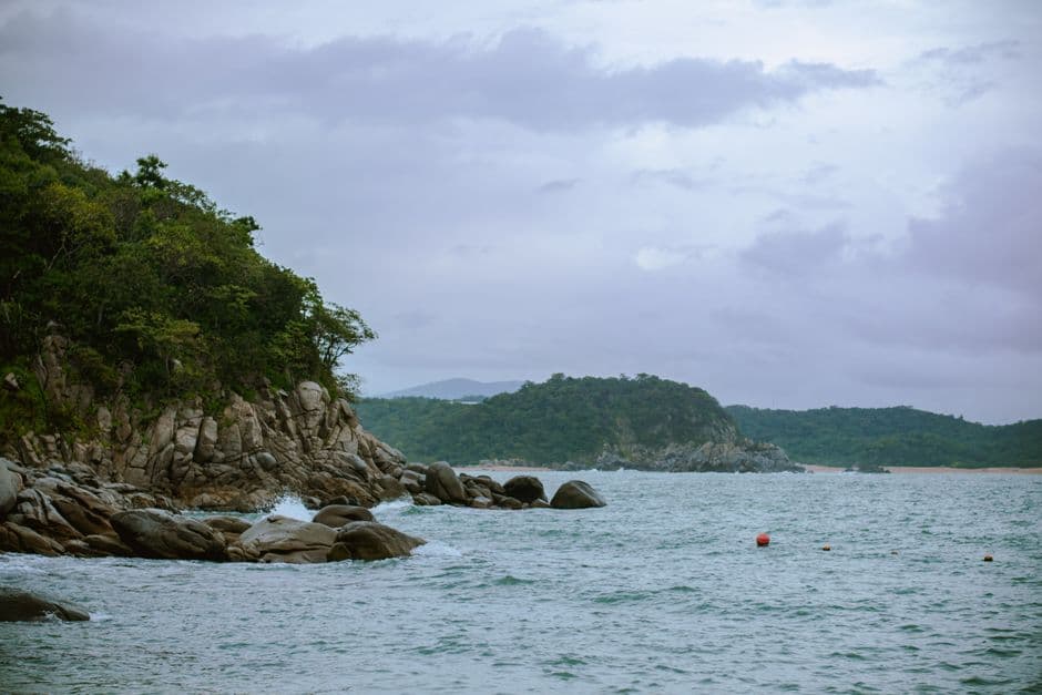 Vista de Santa María Huatulco, México