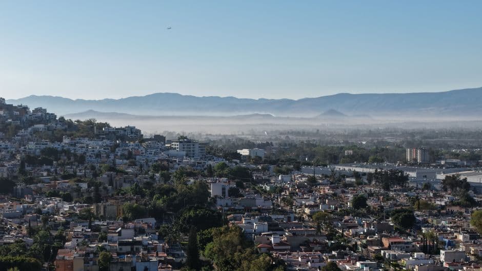 Vista de Teocaltiche, México