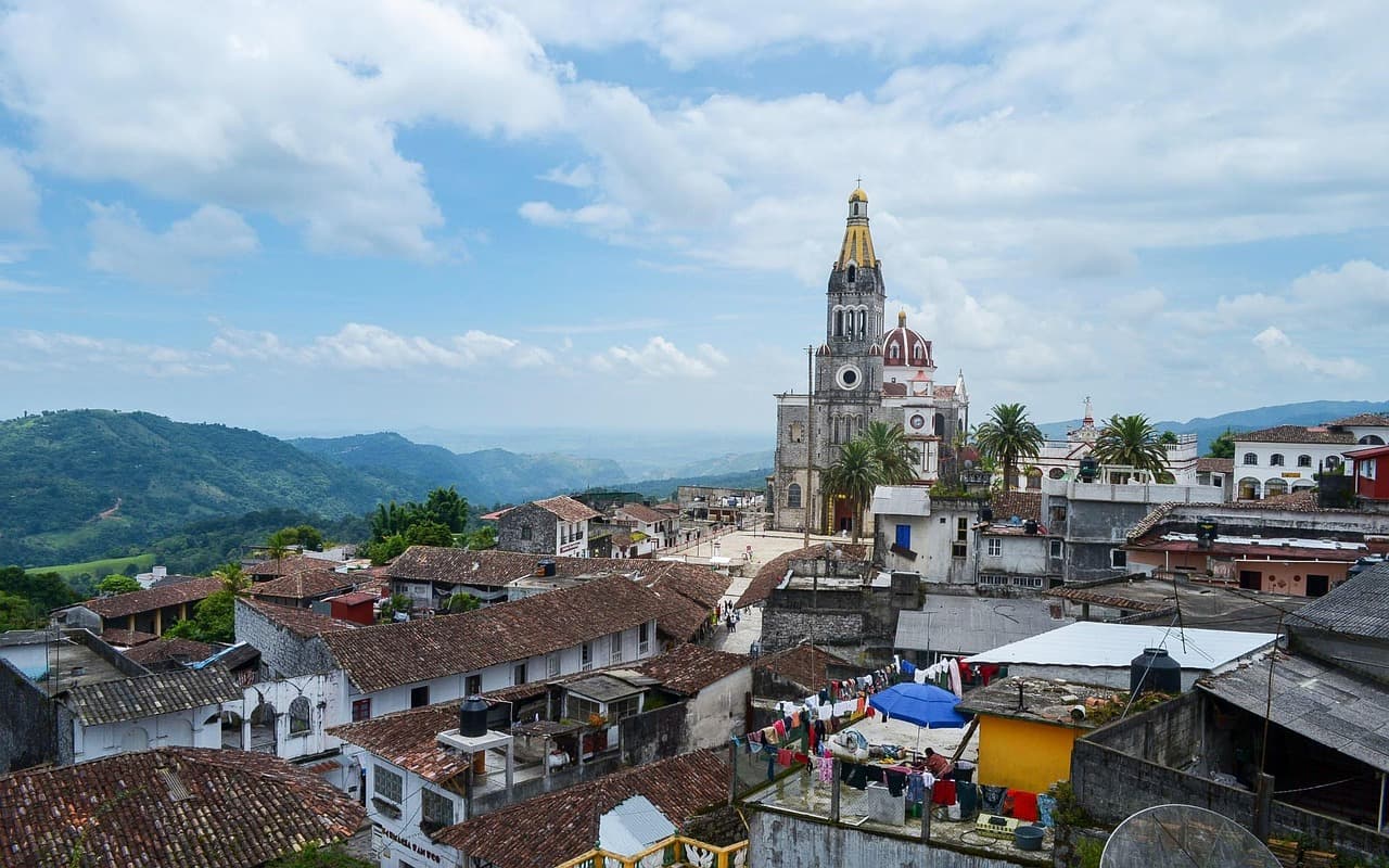 Vista de Ocoyucan, México