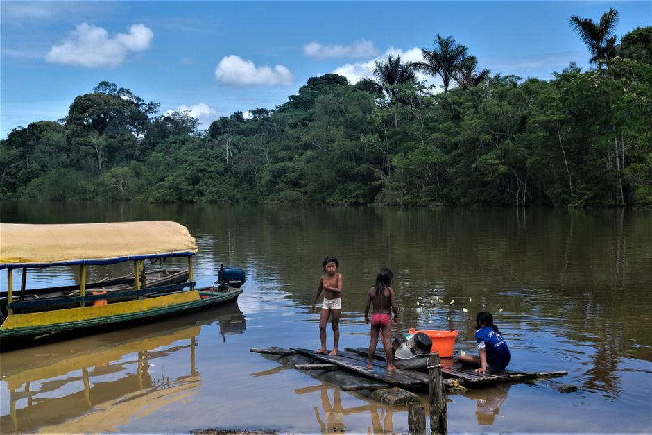 Vista de Guainía, Colombia