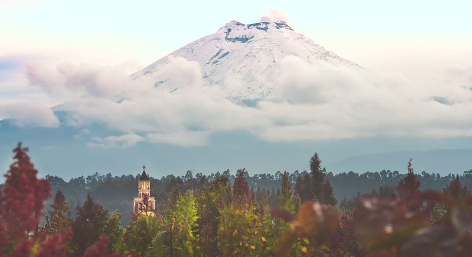 Vista de Chimborazo, Ecuador