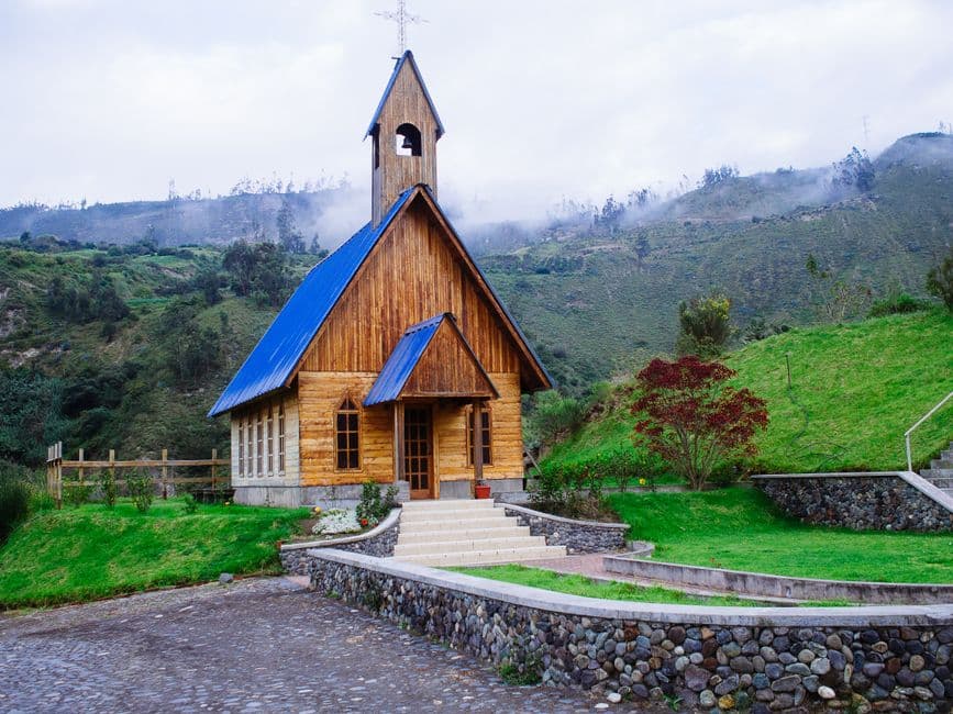 Vista de Santa Elena, Ecuador