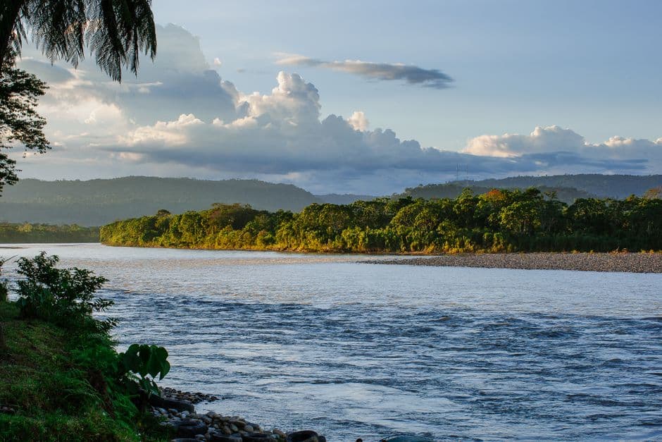 Vista de Napo, Ecuador