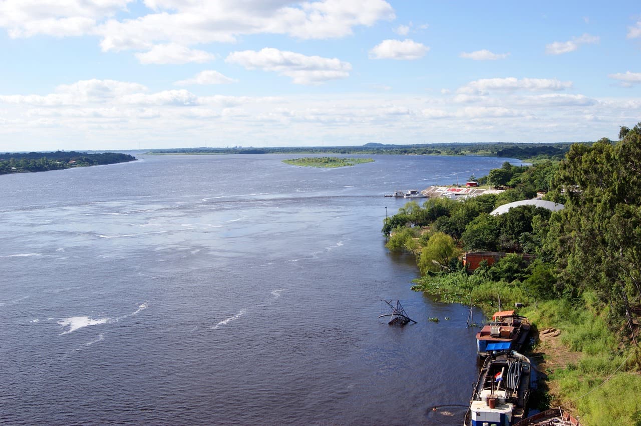 Vista de Departamento de Paraguarí, Paraguay
