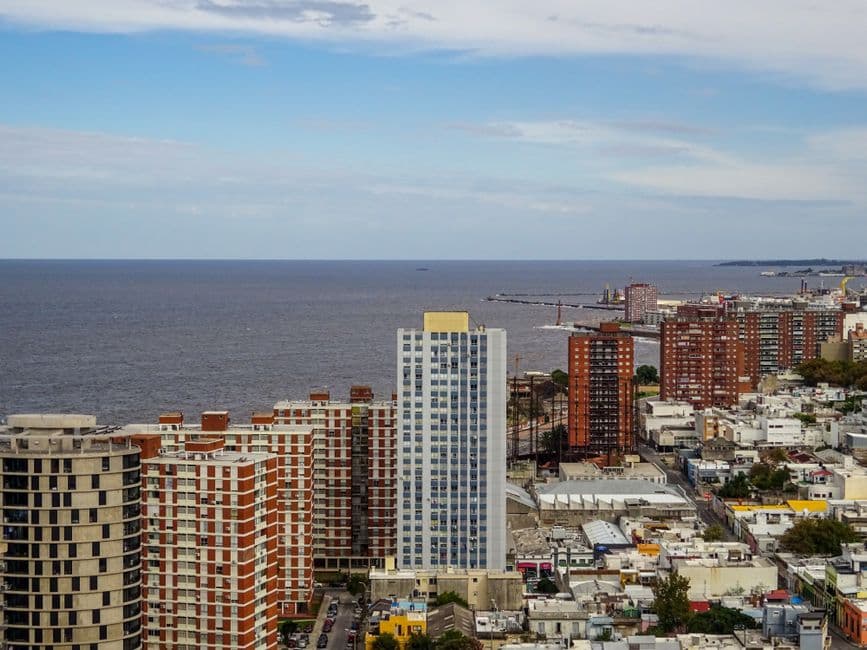 Vista de una zona costera, en el chat de Departamento de Cerro Largo