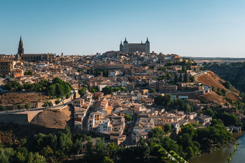 Vista de Cúllar Vega, España