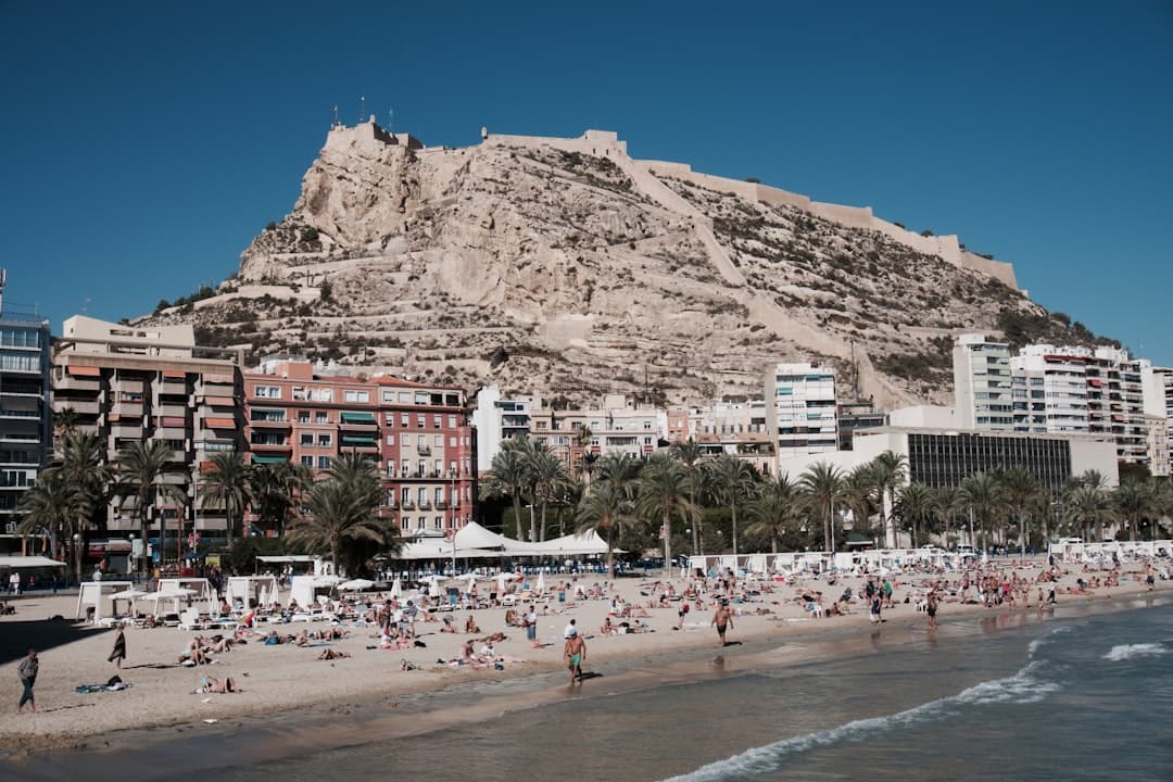 Vista de Ondara, España