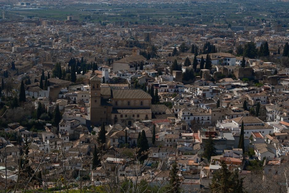 Vista de Dúrcal, España
