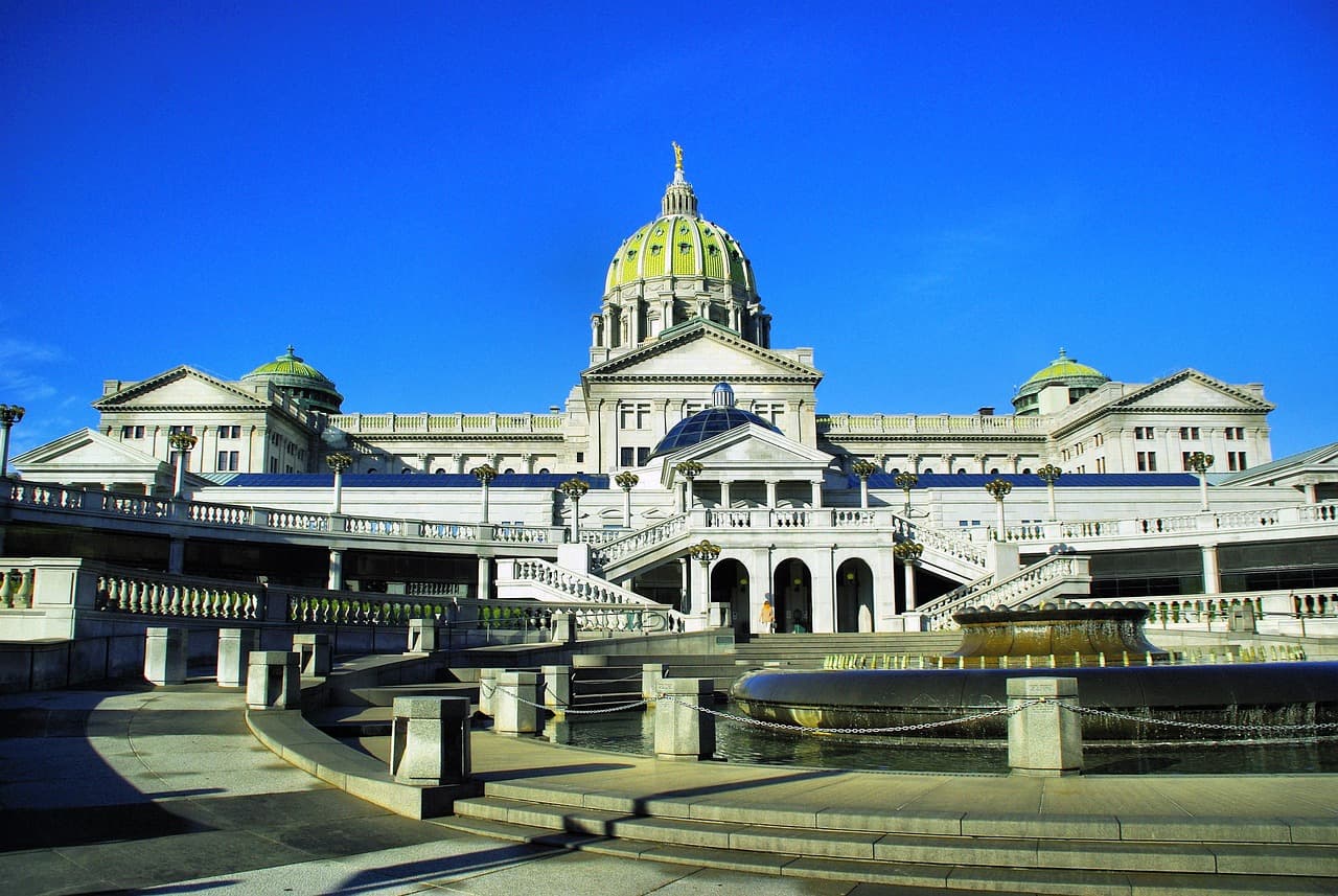 Vista de Pensilvania, Estados Unidos